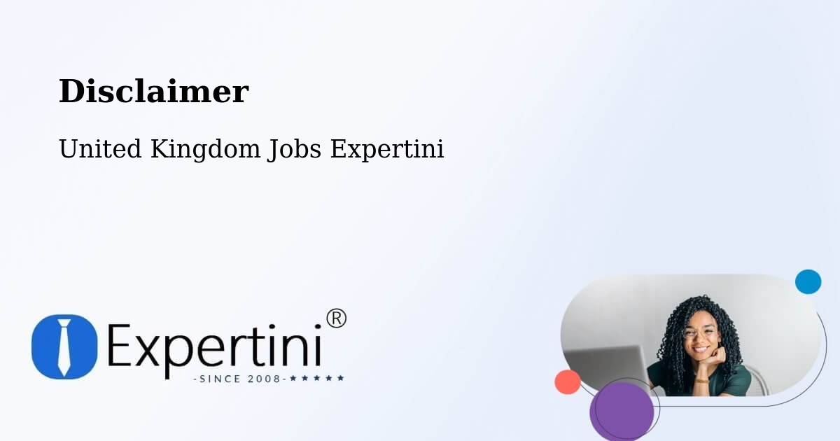 Disclaimer – Warrington - United Kingdom Jobs Expertini